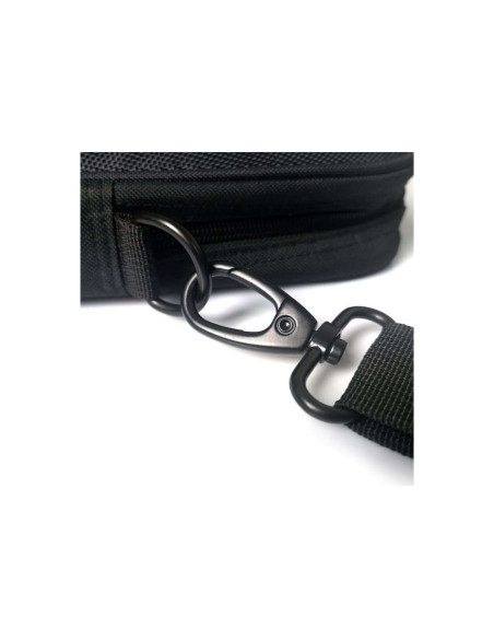 PORT DESIGNS | Courchevel | Fits up to size 15.6 " | Messenger - Briefcase | Shoulder strap | Black