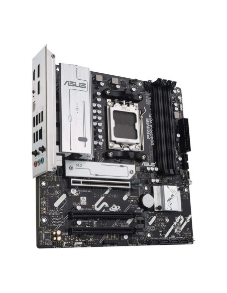 Mainboard, ASUS, AMD B840, SAM5, Micro-ATX, Memory DDR5, Memory slots 4, 2xPCI-Express 3.0 16x, 1xPCI-Express 4.0 16x, 3xM.2, 1