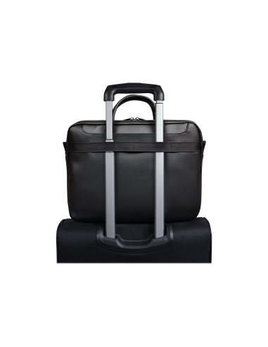 PORT DESIGNS | Zurich | Fits up to size 15.6 " | Messenger - Briefcase | Black | Shoulder strap