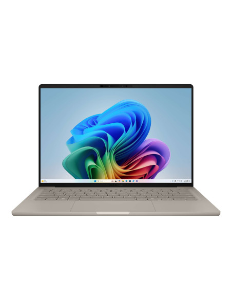 Asus Zenbook A14 UX3407QA-QD202W | Zabriskie Beige | 14 " | OLED | WUXGA | 1920 x 1200 pixels | Glossy | Snapdragon X | X1 26 1
