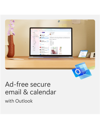 Microsoft | 365 Personal | QQ2-01897 | M365 Personal | FPP | License term 1 year(s) | English | EuroZone Medialess