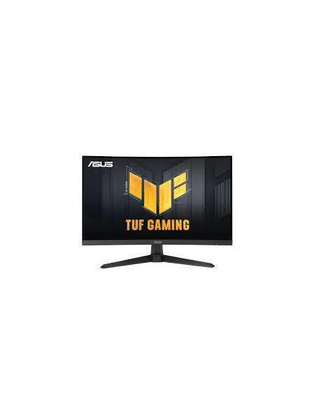 LCD Monitor, ASUS, TUF Gaming VG27VQM1B, 27", Gaming/Curved, Panel VA, 1920x1080, 16:9, 280Hz, 1 ms, Speakers, Height adjustabl