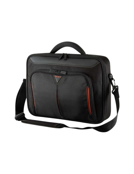 Targus | Classic+ | Fits up to size 15.6 " | Messenger - Briefcase | Black/Red | Shoulder strap