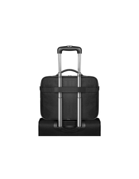 PORT DESIGNS | Courchevel | Fits up to size 17.3 " | Messenger - Briefcase | Black | Shoulder strap