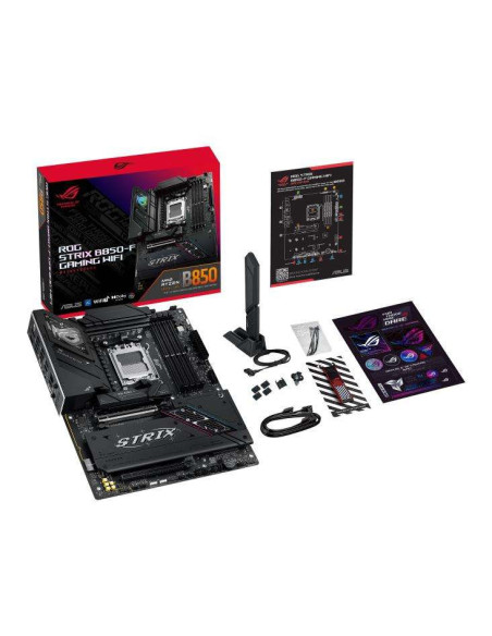 Mainboard, ASUS, AMD B850, SAM5, ATX, Memory DDR5, Memory slots 4, 1xPCI-Express 4.0 16x, 1xPCI-Express 5.0 16x, 4xM.2, 1xHDMI,