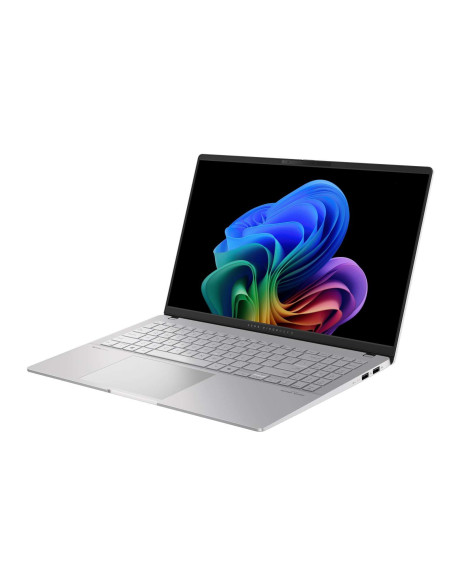 Asus Vivobook S S5507QA-MA112W | Cool Silver | 15.6 " | OLED | 3K | 2880 x 1620 pixels | Glossy | Snapdragon X Elite | X1E 78 1