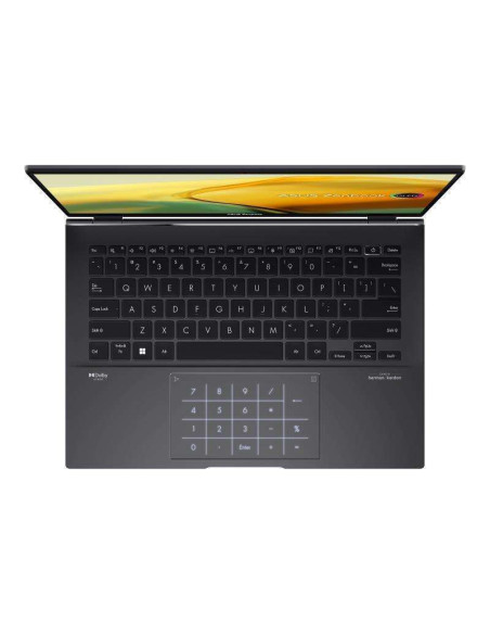 Notebook, ASUS, ZenBook Series, UM3406HA-QD144W, CPU Ryzen 7, 8840HS, 3300 MHz, 14", 1920x1200, RAM 16GB, LPDDR5x, SSD 1TB, AMD