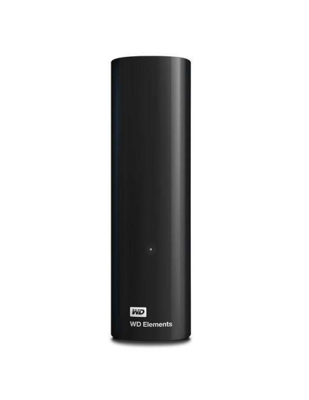 External HDD, WESTERN DIGITAL, Elements Desktop, 8TB, USB 3.0, Drives 1, Black, WDBWLG0080HBK-EESN
