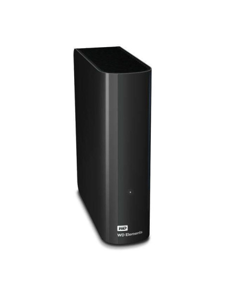 External HDD, WESTERN DIGITAL, Elements Desktop, 8TB, USB 3.0, Drives 1, Black, WDBWLG0080HBK-EESN
