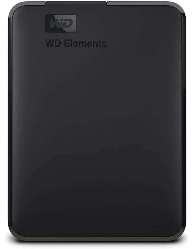 External HDD, WESTERN DIGITAL, Elements Portable, WDBHJS0060BBK-WESN, 6TB, USB 3.0, Colour Black, WDBHJS0060BBK-WESN
