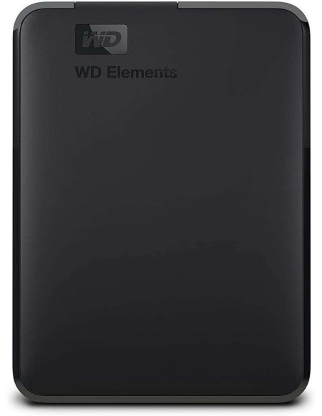 External HDD, WESTERN DIGITAL, Elements Portable, WDBHJS0060BBK-WESN, 6TB, USB 3.0, Colour Black, WDBHJS0060BBK-WESN