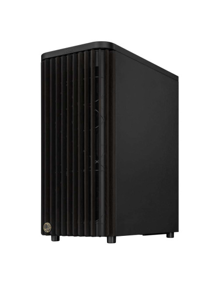Case, ASUS, ProArt PA401 Wood Edition - Metal Panel, MidiTower, Not included, ATX, Colour Black, PROARTPA401WOODMETPWM