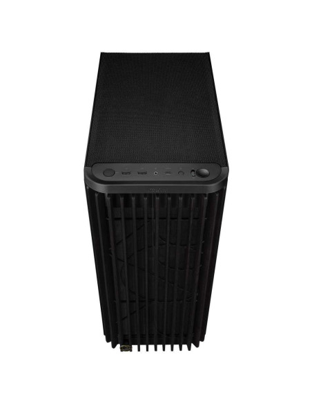 Case, ASUS, ProArt PA401 Wood Edition - Metal Panel, MidiTower, Not included, ATX, Colour Black, PROARTPA401WOODMETPWM