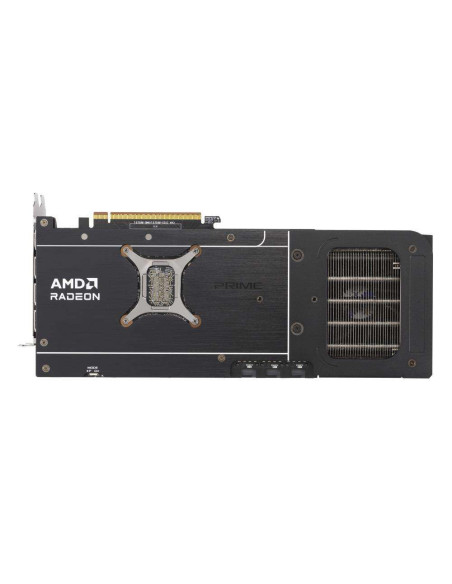 Graphics Card, ASUS, AMD Radeon RX 9070 XT, 16 GB, GDDR6, 256 bit, PCIE 5.0 16x, Triple slot Fansink, 1xHDMI, 3xDisplayPort, PR