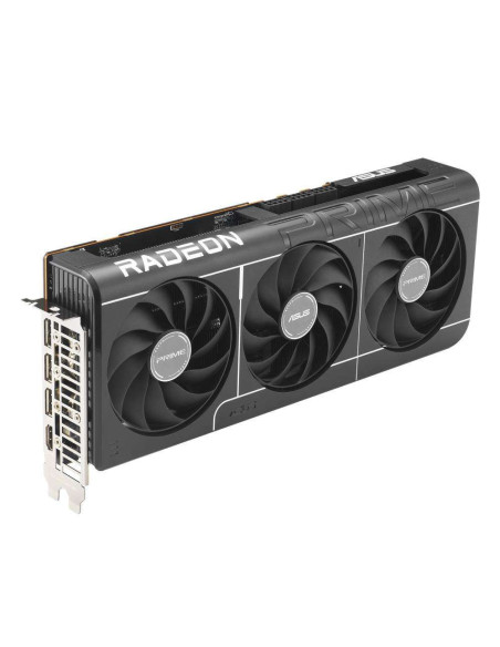 Graphics Card, ASUS, AMD Radeon RX 9070 XT, 16 GB, GDDR6, 256 bit, PCIE 5.0 16x, Triple slot Fansink, 1xHDMI, 3xDisplayPort, PR