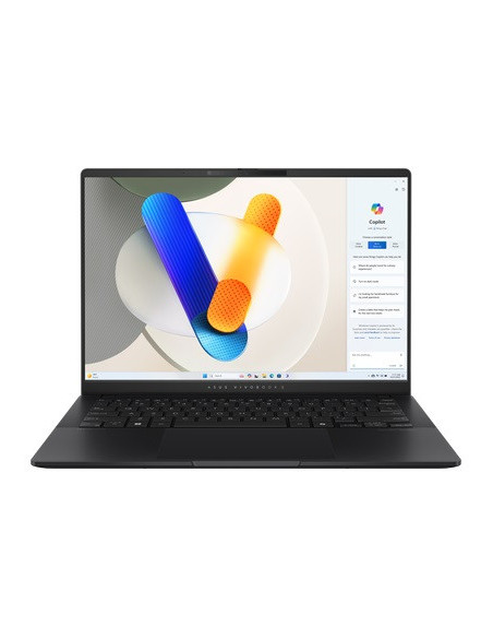 Asus Vivobook S 14 OLED M5406WA-PP061W | Neutral Black | 14 " | OLED | 3K | 2880 x 1800 pixels | Glossy | AMD Ryzen AI 9 | 365 