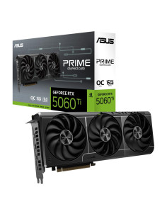 Graphics Card, ASUS, NVIDIA GeForce RTX 5060 Ti, 16 GB, GDDR7, 128 bit, PCIE 5.0 16x, Triple slot Fansink, 1xHDMI, 3xDisplayPor
