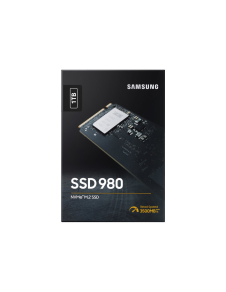 Samsung | V-NAND SSD | 980 | 1000 GB | SSD form factor M.2 2280 | Solid-state drive interface M.2 NVME | Read speed 3500 MB/s |