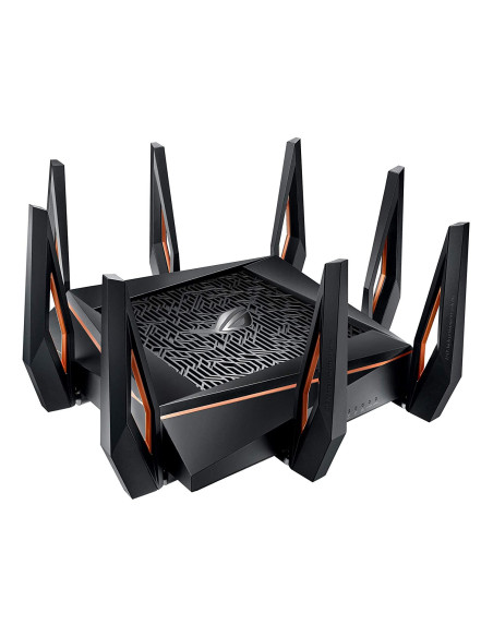 GT-AX11000 Tri-band WiFi Gaming Router | ROG Rapture | 802.11ax | 4804+1148 Mbit/s | 10/100/1000 Mbit/s | Ethernet LAN (RJ-45) 