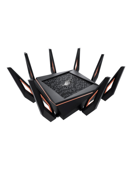 GT-AX11000 Tri-band WiFi Gaming Router | ROG Rapture | 802.11ax | 4804+1148 Mbit/s | 10/100/1000 Mbit/s | Ethernet LAN (RJ-45) 