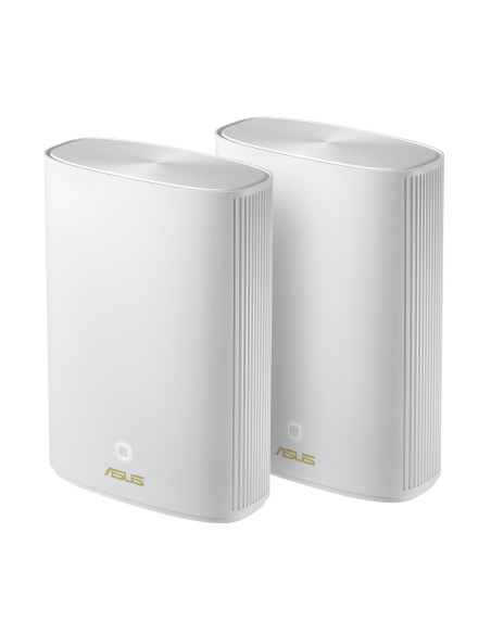 ZenWiFi AX Hybrid (XP4) (2pk White) | 802.11ax | 574+1201 Mbit/s | Ethernet LAN (RJ-45) ports 2 | Mesh Support Yes | MU-MiMO Ye