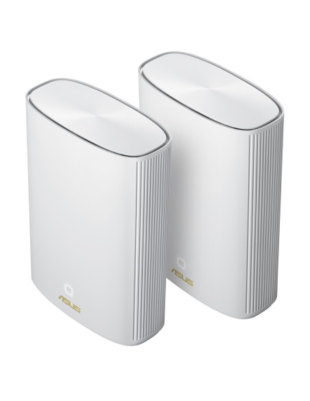 ZenWiFi AX Hybrid (XP4) (2pk White) | 802.11ax | 574+1201 Mbit/s | Ethernet LAN (RJ-45) ports 2 | Mesh Support Yes | MU-MiMO Ye
