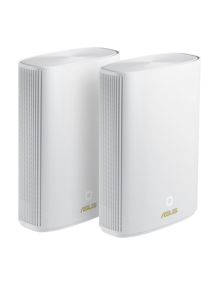 ZenWiFi AX Hybrid (XP4) (2pk White) | 802.11ax | 574+1201 Mbit/s | Ethernet LAN (RJ-45) ports 2 | Mesh Support Yes | MU-MiMO Ye