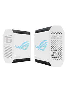 Wifi 6 802.11ax Tri-band Gigabit Gaming Mesh System | GT6 ROG Rapture (2-Pack) | 802.11ax | 574+4804+4804 Mbit/s | 10/100/1000 