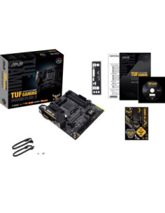 Asus | TUF GAMING B450M-PLUS II | Processor family AMD | Processor socket AM4 | DDR4 | Memory slots 4 | Number of SATA connecto