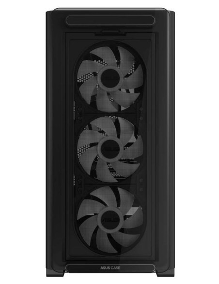 Case, ASUS, A23 PLUS, MidiTower, Case product features Transparent panel, MicroATX, MiniITX, Colour Black, A23PLUSTG/ARGBBLACK