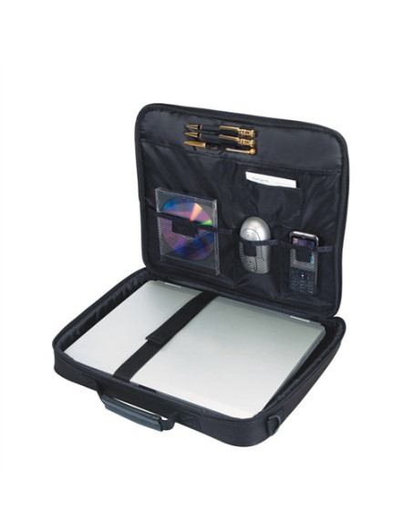 Targus | Classic Clamshell Case | Fits up to size 15.6 " | Messenger - Briefcase | Black | Shoulder strap