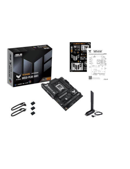 Mainboard, ASUS, AMD B850, SAM5, ATX, Memory DDR5, Memory slots 4, 2xPCI-Express 4.0 1x, 1xPCI-Express 4.0 16x, 1xPCI-Express 5