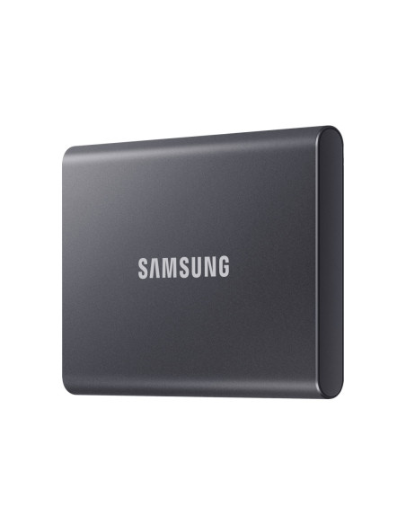 Samsung MU-PC1T0T/WW Portable SSD T7 USB 3.2 1TB Silver | Portable SSD | T7 | 1000 GB | USB 3.2 | Silver