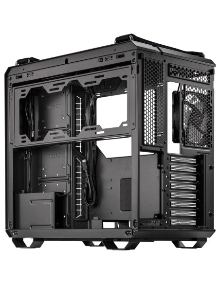 Case, ASUS, GT502 PLUS, MidiTower, Not included, ATX, MicroATX, MiniITX, Colour Black, GT502PLUS/BLK/TG/TUFGAM