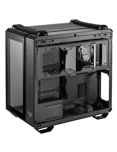Case, ASUS, GT502 PLUS, MidiTower, Not included, ATX, MicroATX, MiniITX, Colour Black, GT502PLUS/BLK/TG/TUFGAM