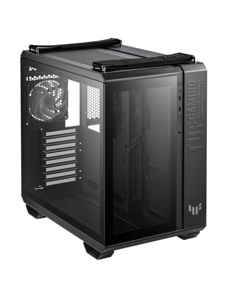 Case, ASUS, GT502 PLUS, MidiTower, Not included, ATX, MicroATX, MiniITX, Colour Black, GT502PLUS/BLK/TG/TUFGAM