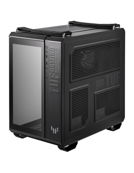 Case, ASUS, GT502 PLUS, MidiTower, Not included, ATX, MicroATX, MiniITX, Colour Black, GT502PLUS/BLK/TG/TUFGAM