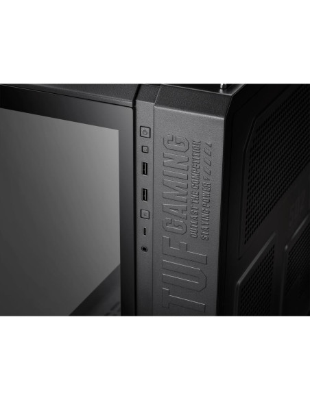 Case, ASUS, GT502 PLUS, MidiTower, Not included, ATX, MicroATX, MiniITX, Colour Black, GT502PLUS/BLK/TG/TUFGAM