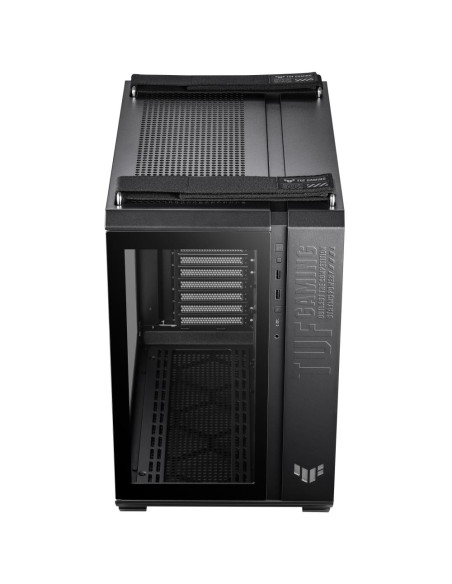Case, ASUS, GT502 PLUS, MidiTower, Not included, ATX, MicroATX, MiniITX, Colour Black, GT502PLUS/BLK/TG/TUFGAM
