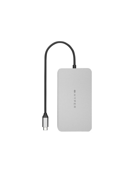 Hyper | HyperDrive Universal USB-C 10-in1 Dual HDMI Mobile Dock | Ethernet LAN (RJ-45) ports 1 | HDMI ports quantity 2