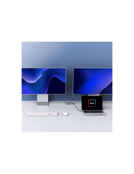 Hyper | HyperDrive Universal USB-C 10-in1 Dual HDMI Mobile Dock | Ethernet LAN (RJ-45) ports 1 | HDMI ports quantity 2