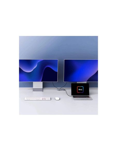 Hyper | HyperDrive Universal USB-C 10-in1 Dual HDMI Mobile Dock | Ethernet LAN (RJ-45) ports 1 | HDMI ports quantity 2