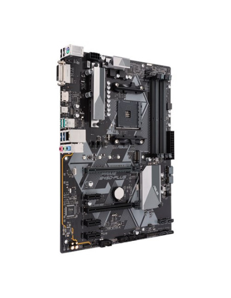 Asus | PRIME B450-PLUS | Processor family AMD | Processor socket AM4 | Memory slots 4 | Number of SATA connectors 6 x SATA 6Gb/
