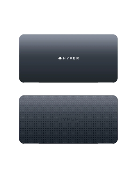 Hyper | HyperDrive Universal Silicon Motion USB-C 10-in1 Dual HDMI Docking Station | Ethernet LAN