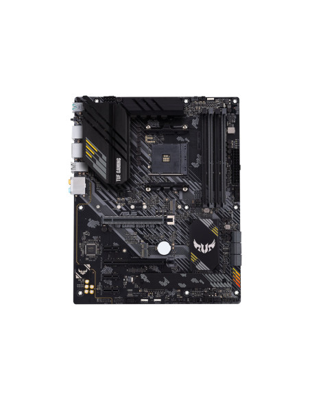 Asus | TUF GAMING B550-PLUS | Processor family AMD | Processor socket AM4 | DDR4 | Memory slots 4 | Chipset AMD B | ATX