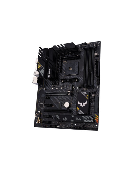 Asus | TUF GAMING B550-PLUS | Processor family AMD | Processor socket AM4 | DDR4 | Memory slots 4 | Chipset AMD B | ATX