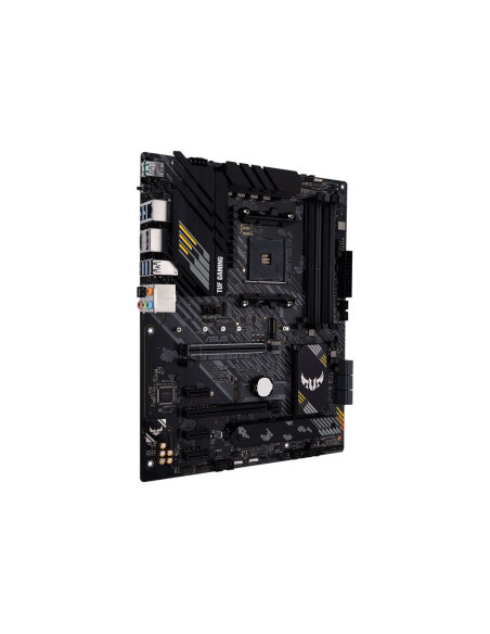 Asus | TUF GAMING B550-PLUS | Processor family AMD | Processor socket AM4 | DDR4 | Memory slots 4 | Chipset AMD B | ATX