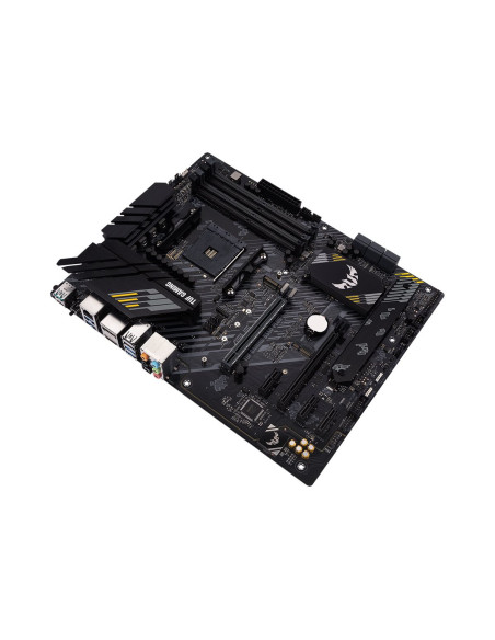 Asus | TUF GAMING B550-PLUS | Processor family AMD | Processor socket AM4 | DDR4 | Memory slots 4 | Chipset AMD B | ATX