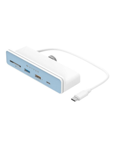Hyper | HyperDrive USB-C 6-in-1 Form-fit Hub with 4K HDMI for iMac 24" | HDMI ports quantity 1