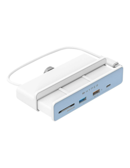 Hyper | HyperDrive USB-C 6-in-1 Form-fit Hub with 4K HDMI for iMac 24" | HDMI ports quantity 1